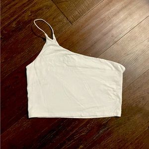 One Shoulder Crop Top